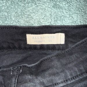All Saints Black Skinny Jeans